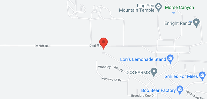 map of East Rancho Cucamonga, CA 91739